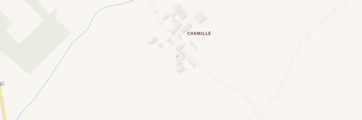 Plan du 8B Chemille à Archigny