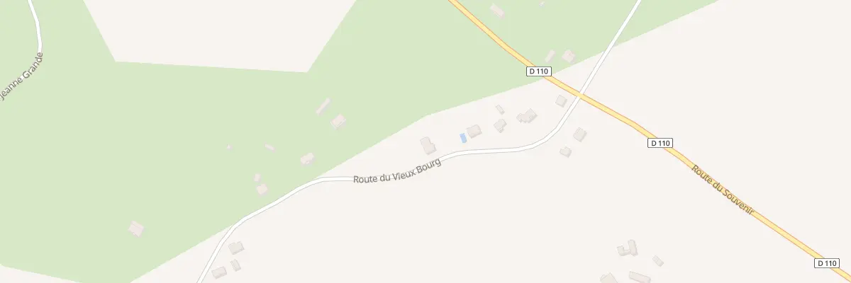 Plan du 10 Rte du Vieux Bourg à Monbalen