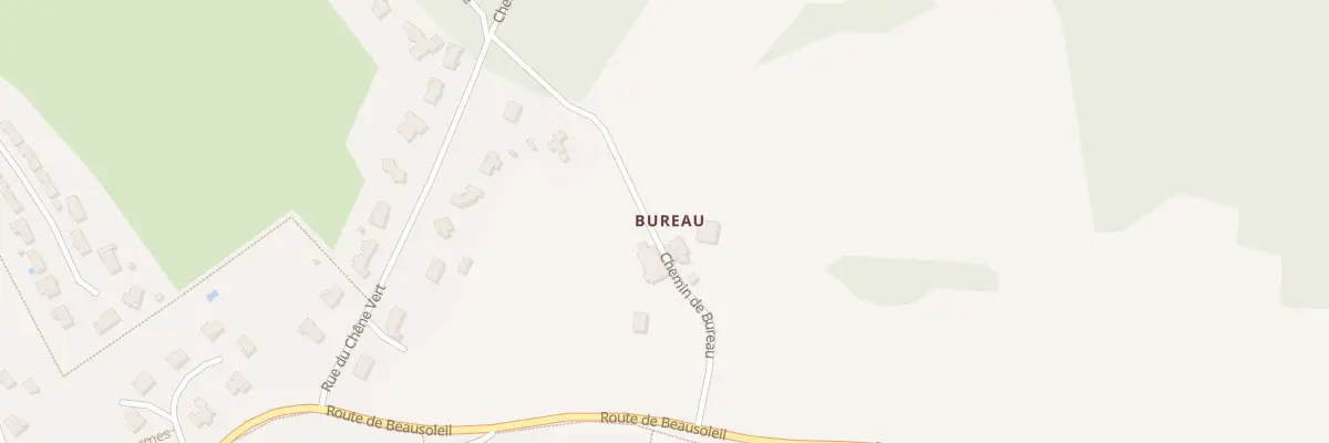 Plan du 8 Che de Bureau à Champcevinel
