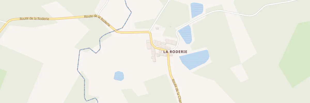 Plan du 291 La Roderie à Abjat-sur-Bandiat