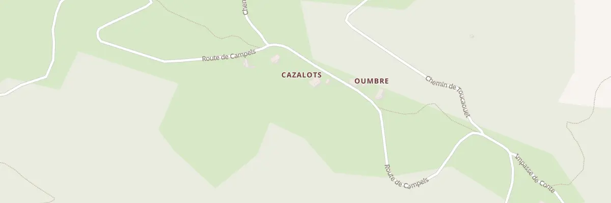 Plan du 1414 Rte de Campels à Arbon