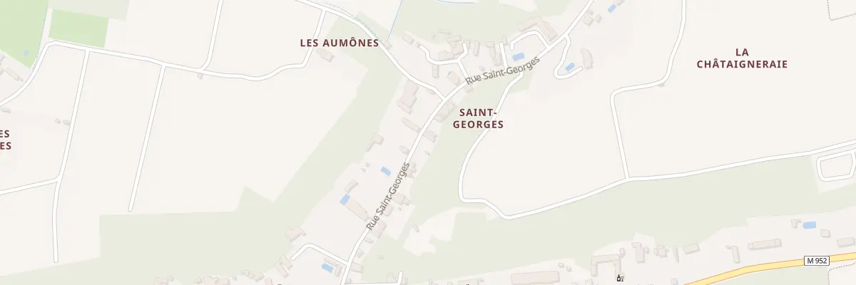 Plan du 28 Rue Saint-Georges à Rochecorbon