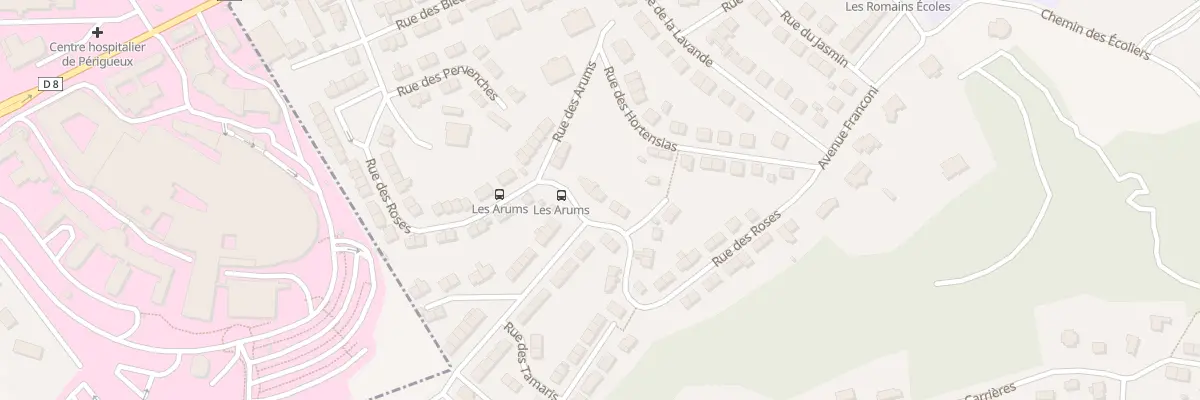 Plan du 33 Rue des Roses à Trélissac