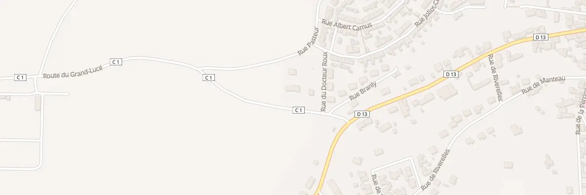 Plan du 3 Rue du Docteur Roux à Saint-Calais