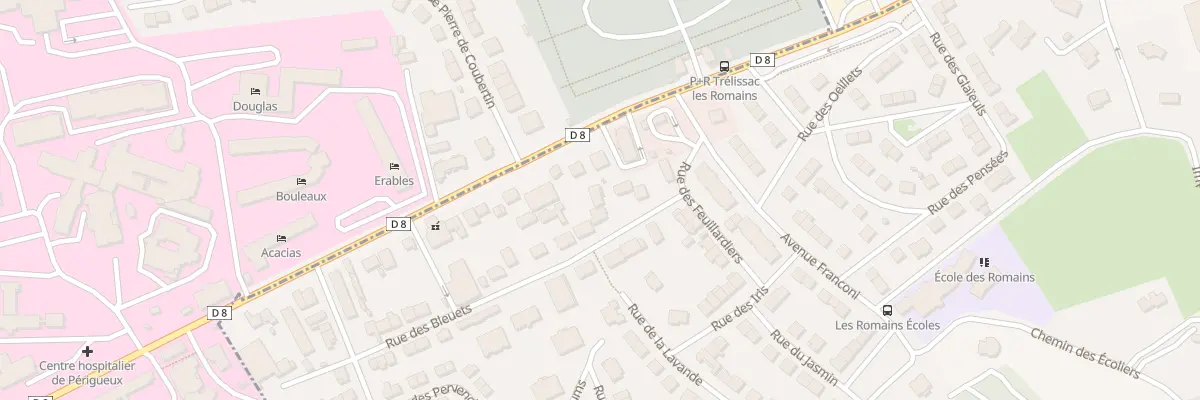 Plan du 29 Rue des Bleuets à Trélissac