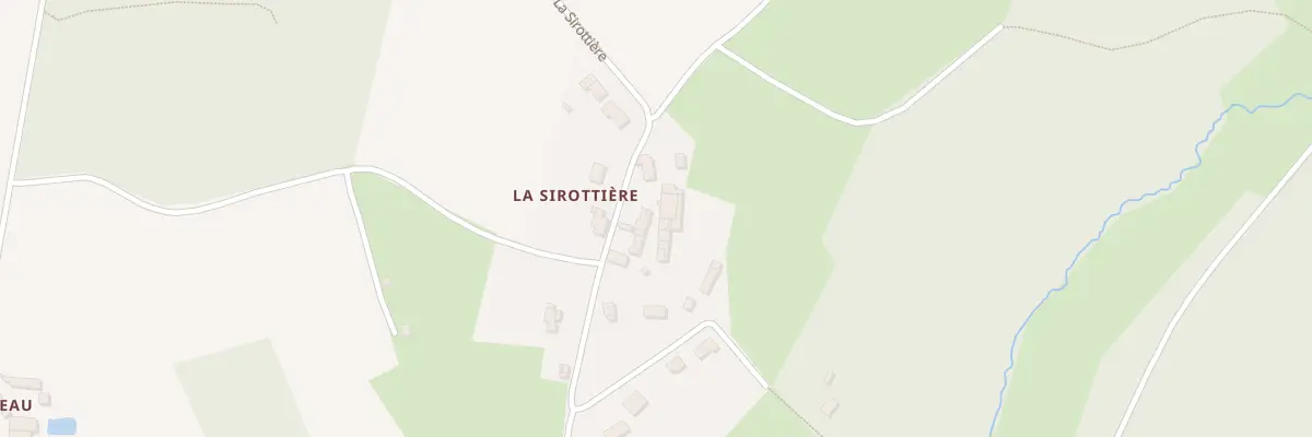 Plan du 47 La Sirottière à Nouzilly