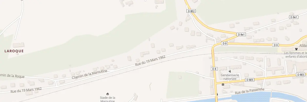 Plan du 210 Rue du 19 Mars 1962 à Lalinde