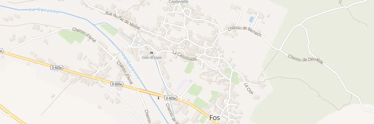 Plan du 140 Village à Fos