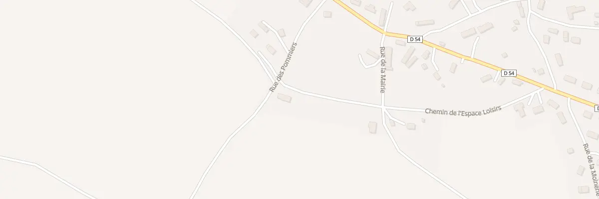 Plan du 5 Rue des Pommiers à Bois-Arnault
