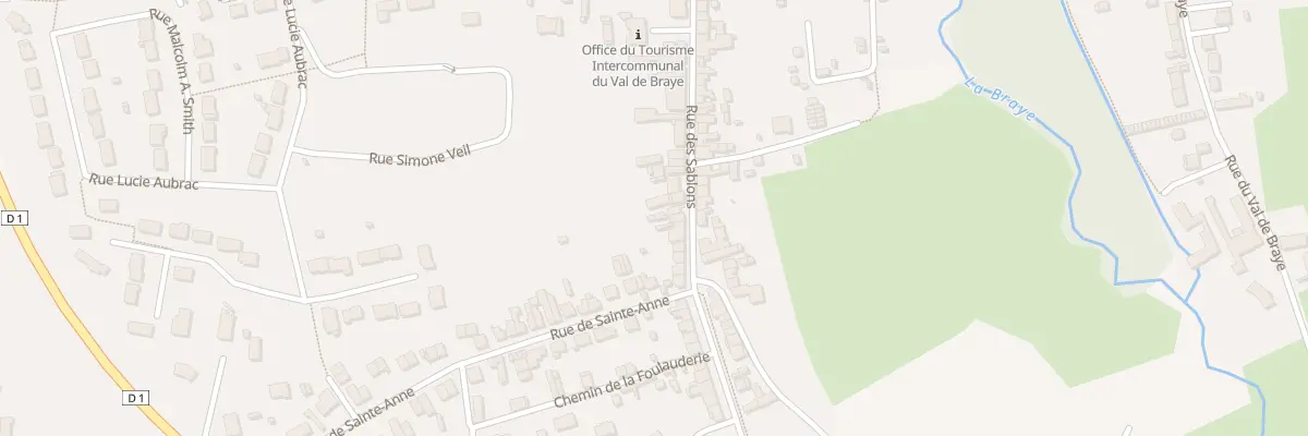 Plan du 94 Rue des Sablons à Vibraye