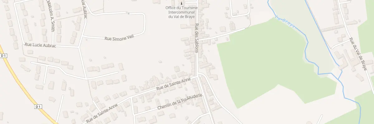 Plan du 100 Rue des Sablons à Vibraye