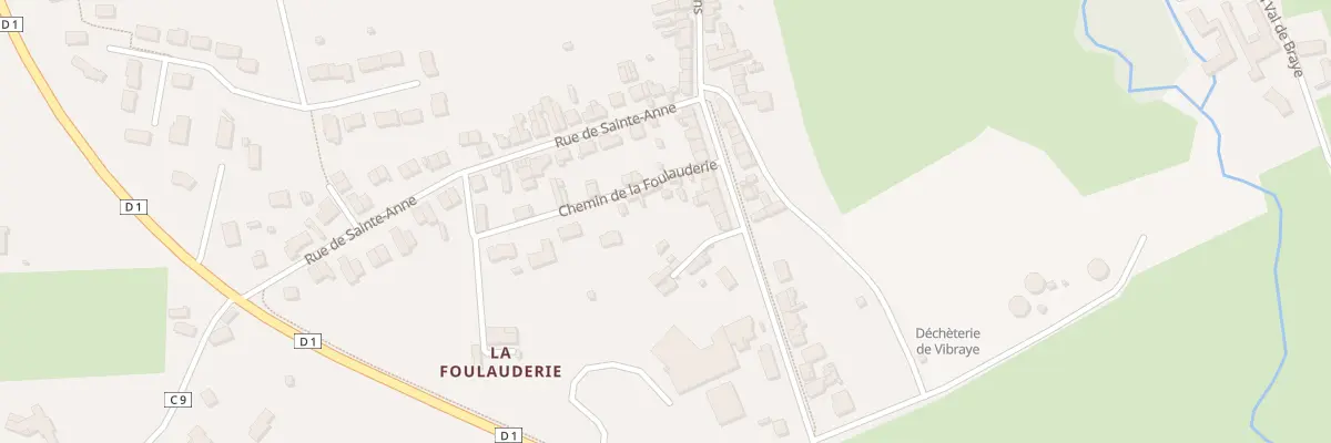 Plan du 5358 Rue des Sablons à Vibraye