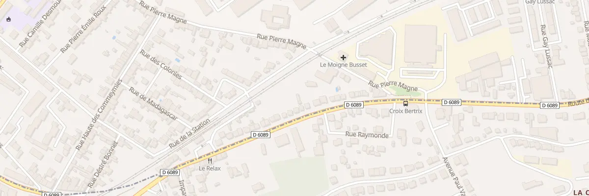 Plan du 77 Rte de Lyon à Périgueux