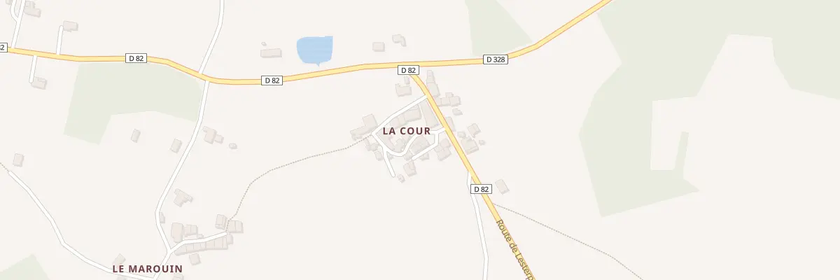 Plan du 1 Rue du Lavoir à Esse