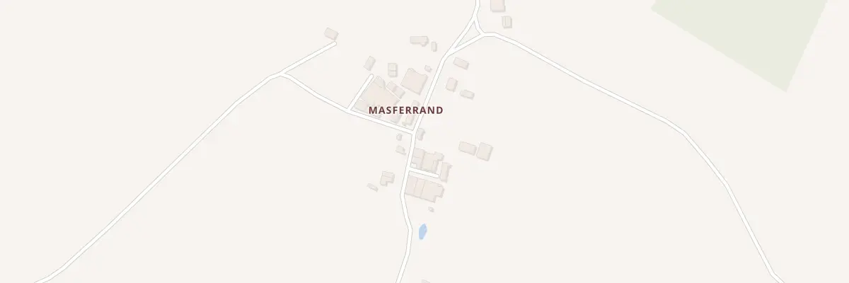 Plan du 10 Mas Ferrand à Chassenon