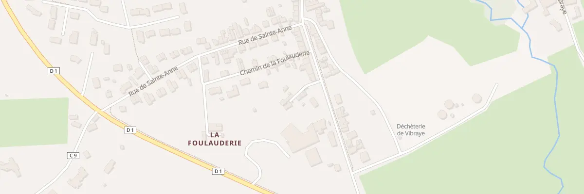Plan du 132 Rue des Sablons à Vibraye
