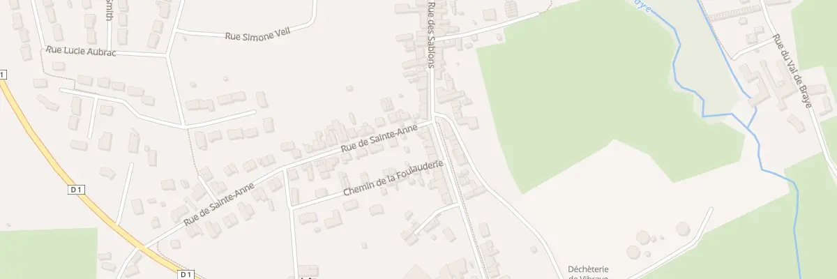 Plan du 116 Rue des Sablons à Vibraye