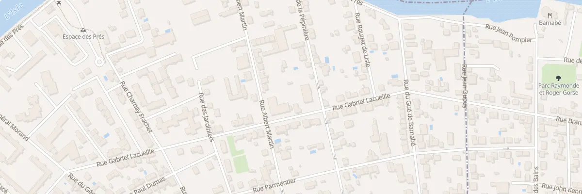 Plan du 41 Rue Albert Martin à Périgueux