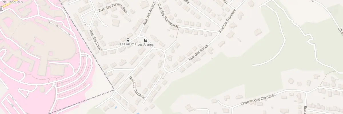 Plan du 39 Rue des Roses à Trélissac