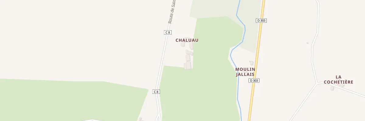 Plan du 5169 Chaluau à Saint-Gervais-de-Vic