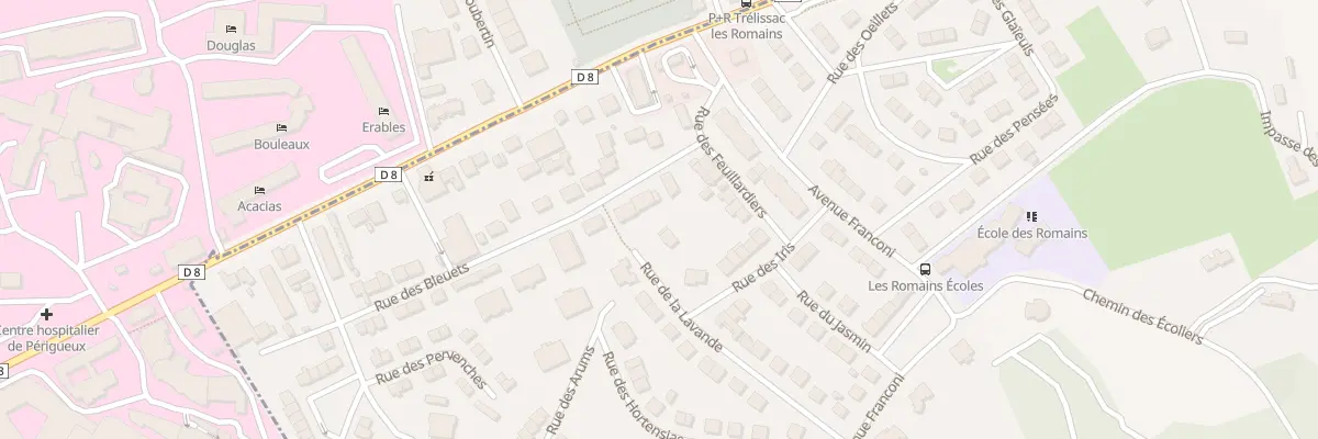 Plan du 22B Rue des Bleuets à Trélissac