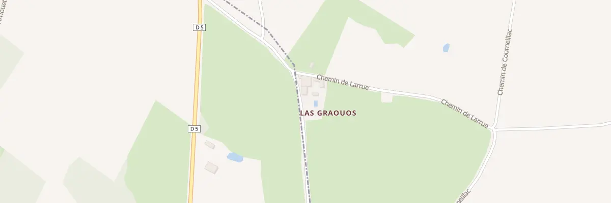 Plan du 1 Chem de Larrue à Ciadoux
