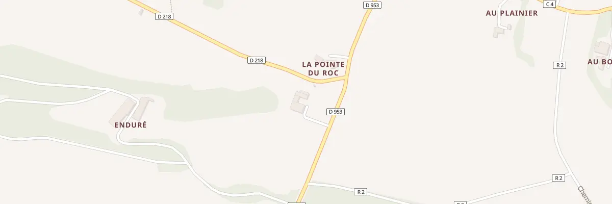 Plan du 3 Rte des Pyrénées à Plieux