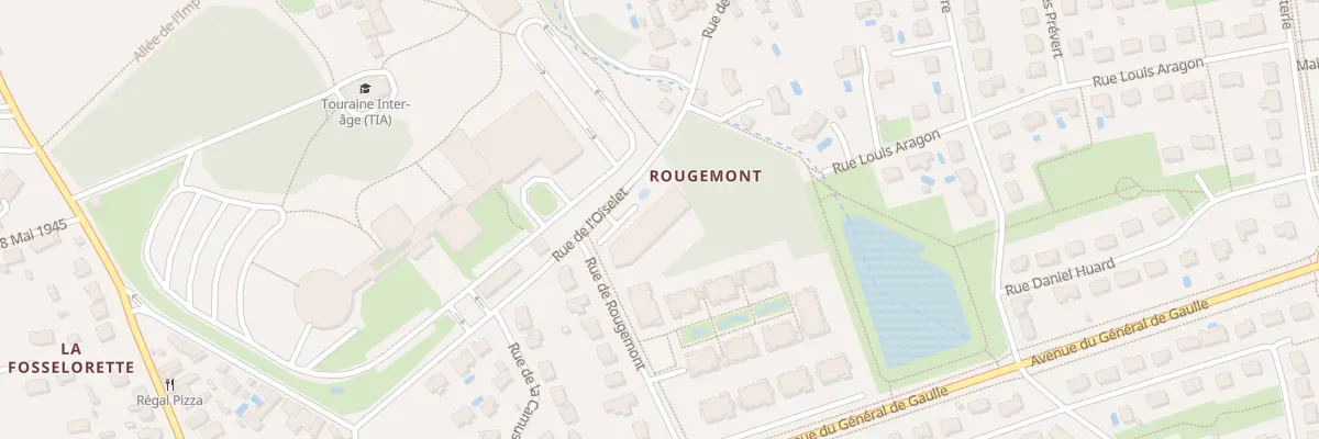 Plan du 37 Rue de l’Oiselet à Saint-Avertin