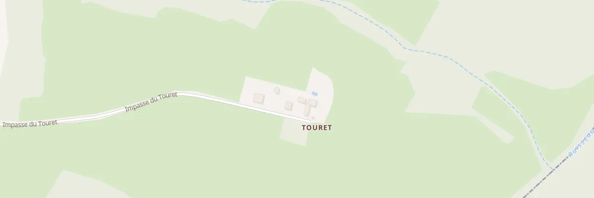 Plan du 56 Touret à Péguilhan