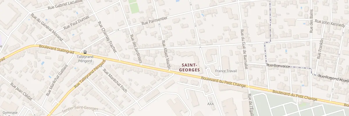 Plan du 87 Rue Albert Martin à Périgueux