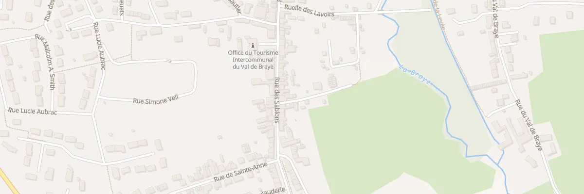 Plan du 91B Rue des Sablons à Vibraye