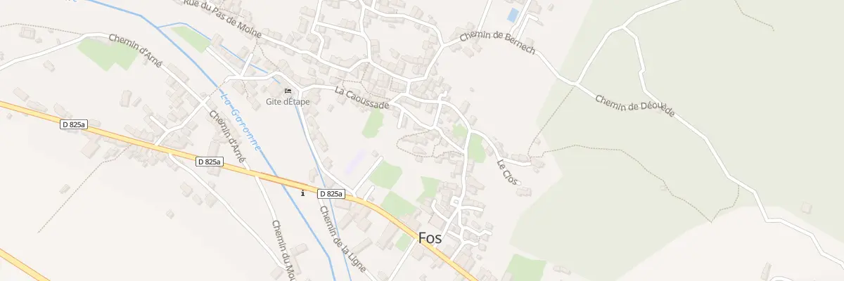 Plan du 187 Village à Fos