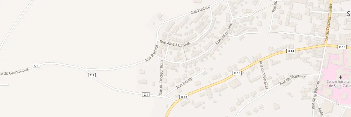 Plan du 39 Rue Joliot Curie à Saint-Calais