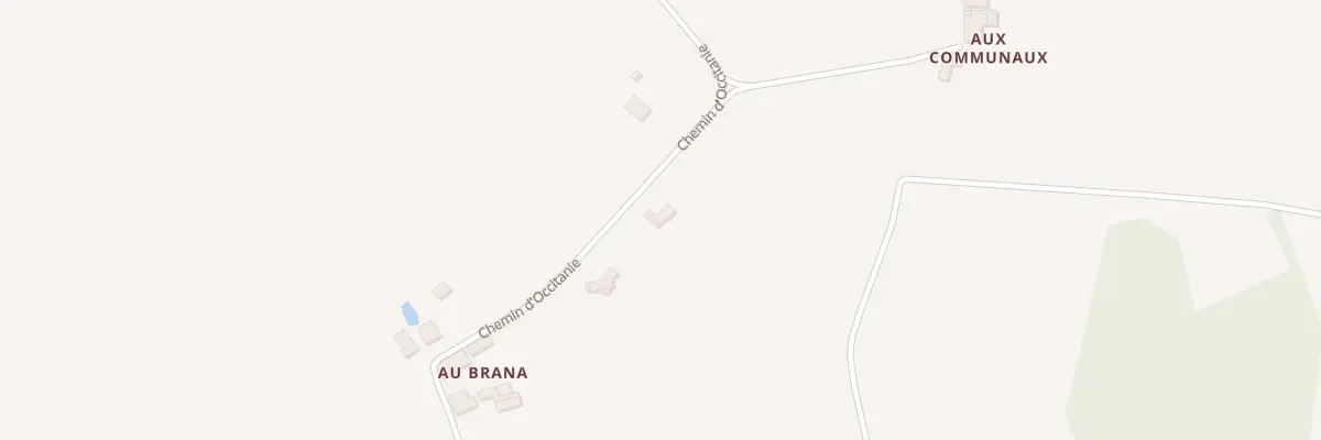 Plan du 5077 Au Brana à Goutz