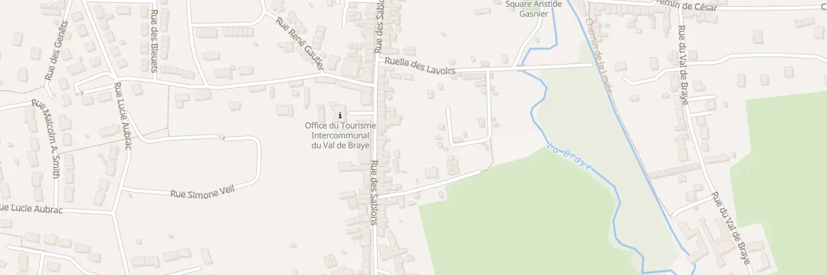 Plan du 71 Rue des Sablons à Vibraye