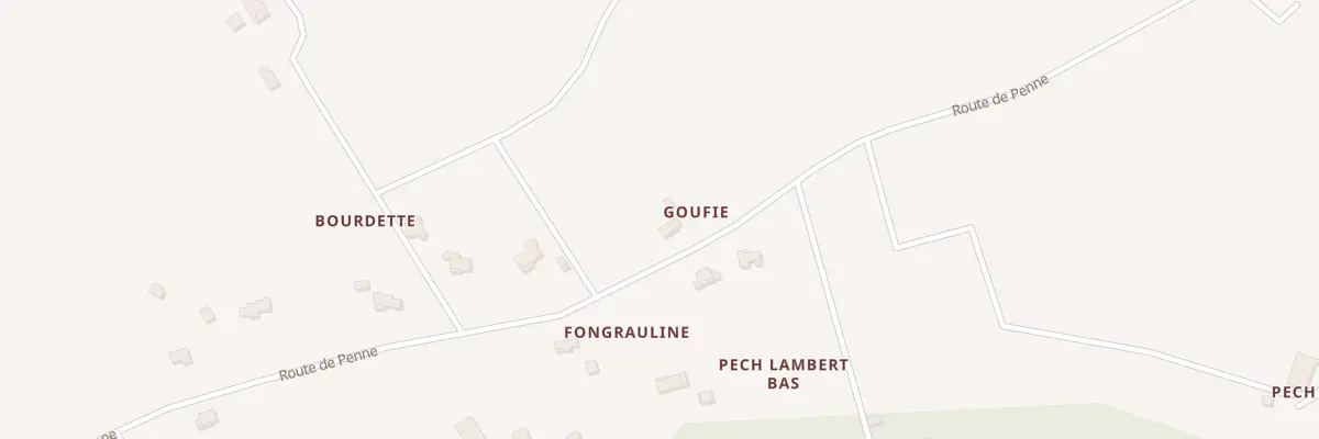 Plan du 2131 Rte de Penne à Saint-Antoine-de-Ficalba