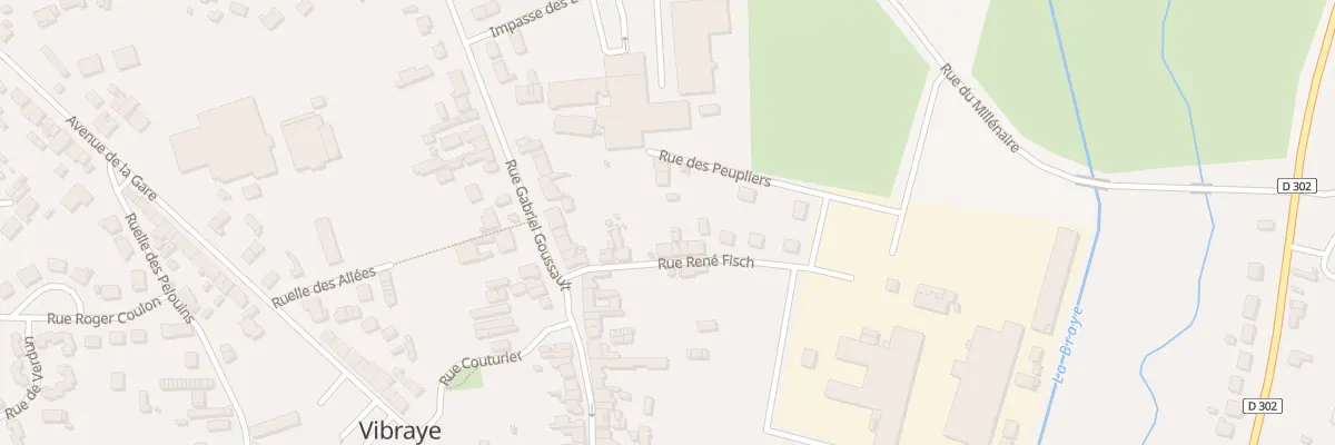 Plan du 9 Rue René Fisch à Vibraye