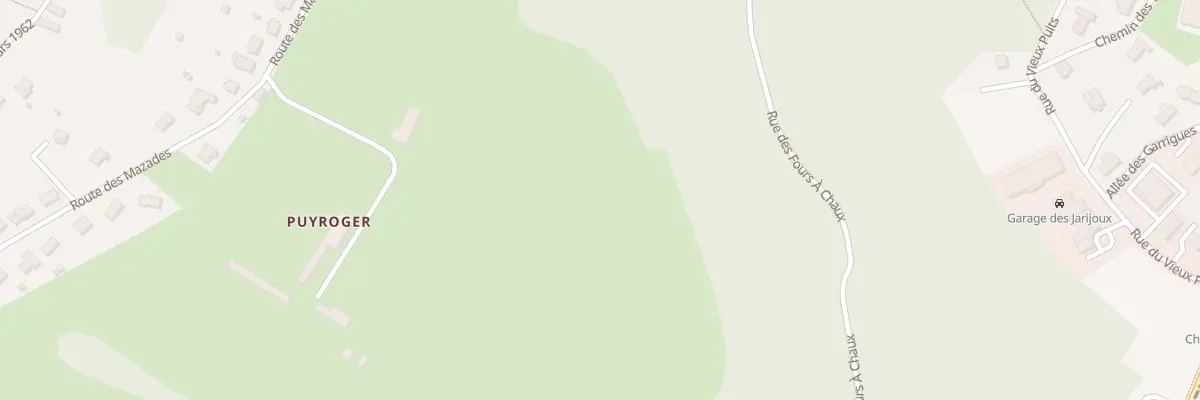 Plan du 280 Puyroger à Champcevinel