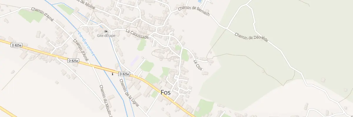 Plan du 196 Village à Fos