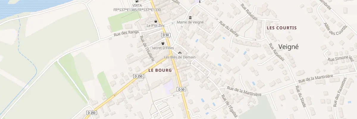 Plan du 3 Rue de l’Egalité à Veigné