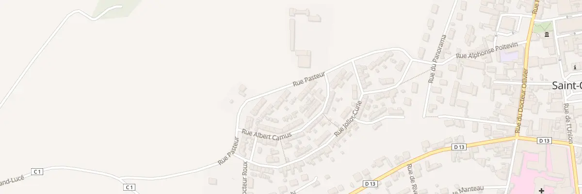 Plan du 15 Rue Pasteur à Saint-Calais