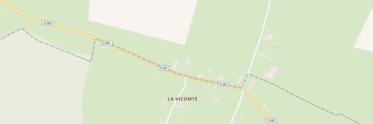 Plan du 190 La Vicomté à Charencey
