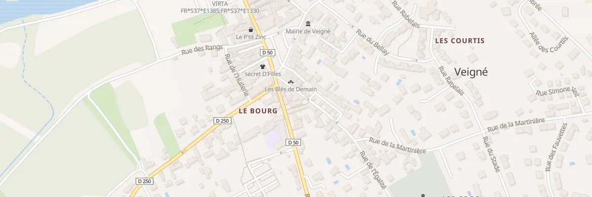 Plan du 5 Rue de l’Egalité à Veigné