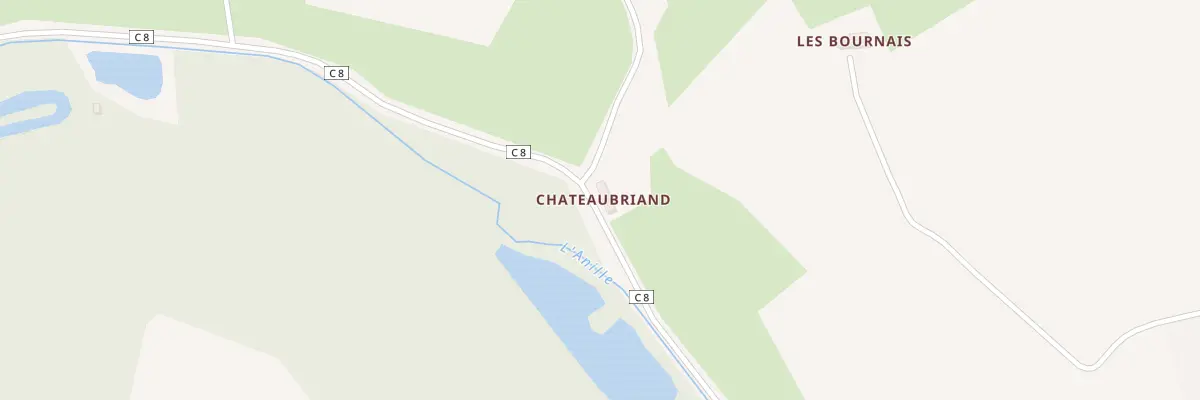 Plan du 5167 Chateaubriant à Conflans-sur-Anille