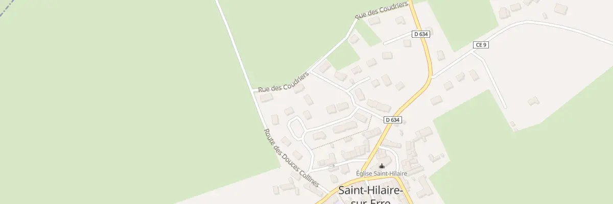 Plan du 2 Fg de la Pommeraie à Saint-Hilaire-sur-Erre