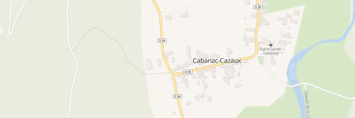 Plan du 39 Village à Cabanac-Cazaux