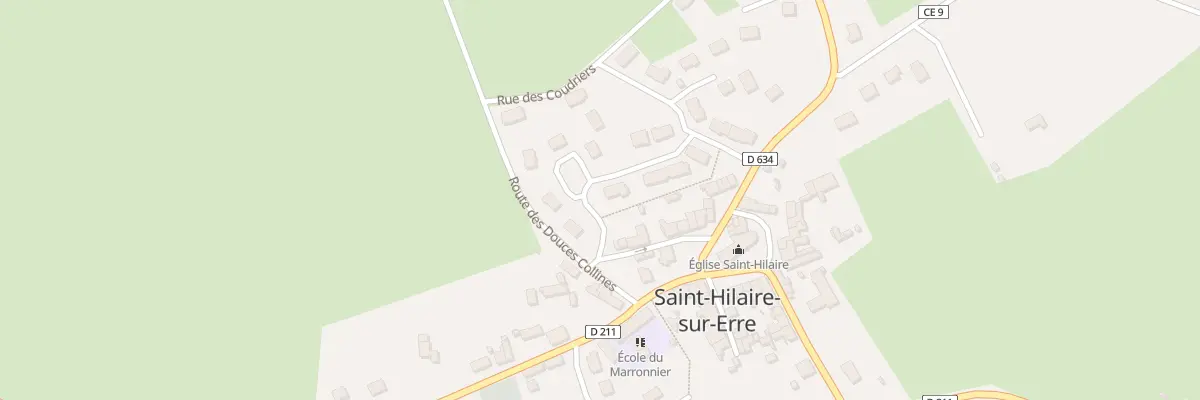 Plan du 5031 Fg Faubourg de la Liberte à Saint-Hilaire-sur-Erre