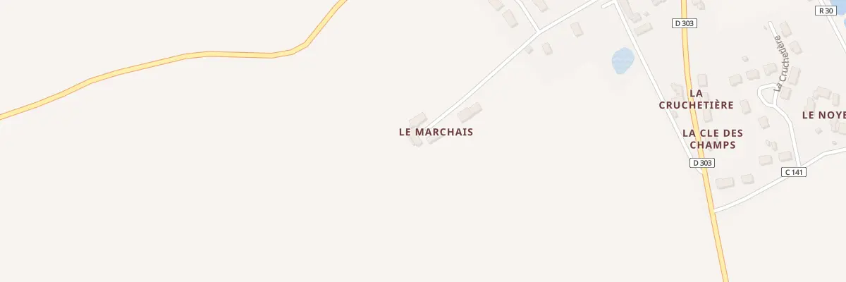 Plan du 5122 Le Marchais à Saint-Gervais-de-Vic
