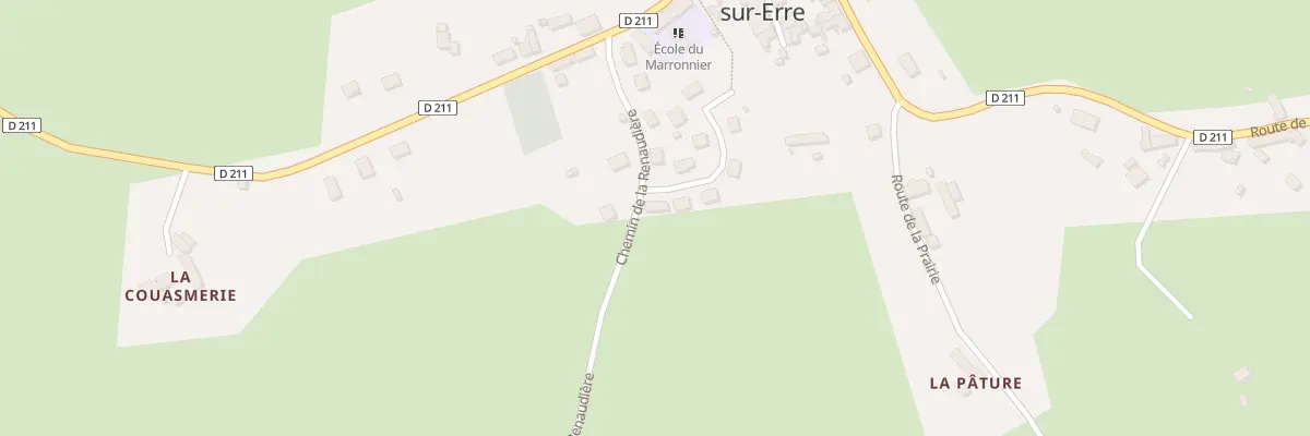 Plan du 1 Fg Arsène Meunier à Saint-Hilaire-sur-Erre