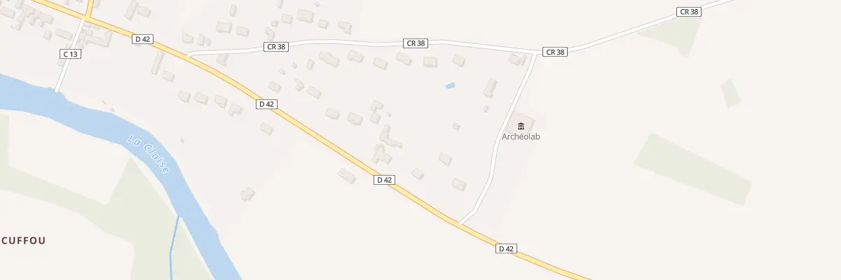 Plan du 26 Rte du Grand Pressigny à Abilly